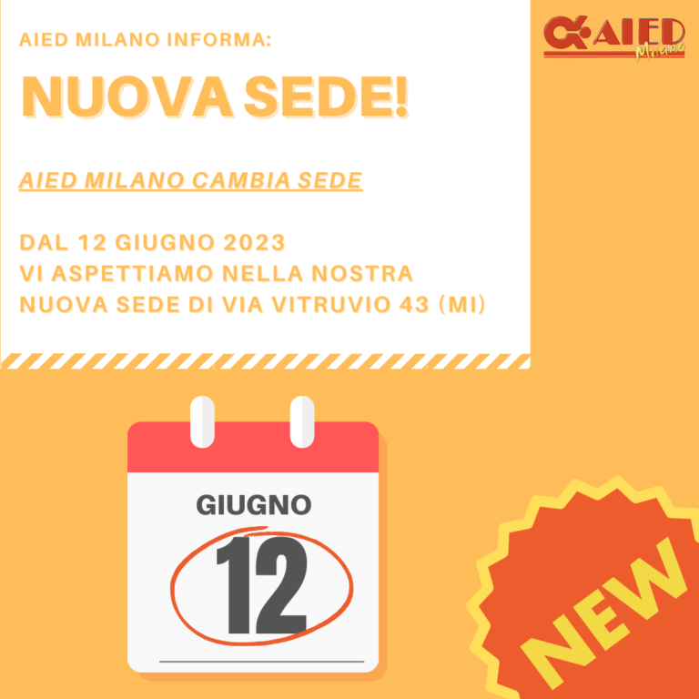 CONSULTORIO AIED MILANO nuova sede